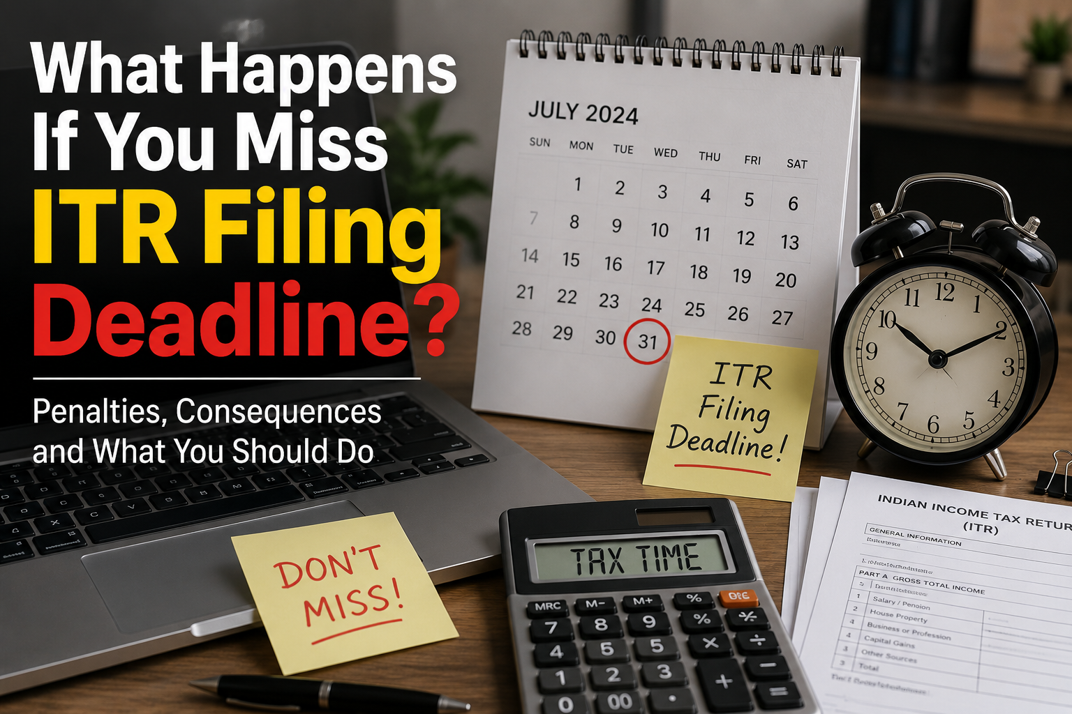 What Happens If You Miss ITR Filing Deadline?